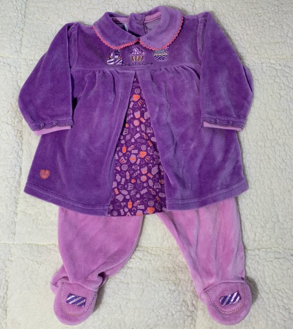 Conjunto dos piezas plush