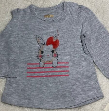 Polera m/l conejo