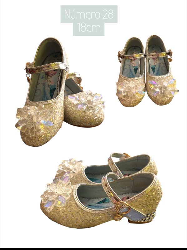 Zapato princesa con taco