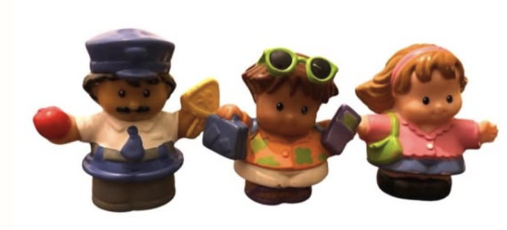 Personajes - Agente de tránsito escolar • Turista • Mamá